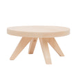 Tibbe - Houten planten- of terrariumstandaard - Set van 2 - Plantentafels - 12 & 17 cm