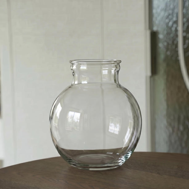 Fles ‘Bolder Bob’ - Gerecycled glas Ø 30 cm ↑ 31 cm