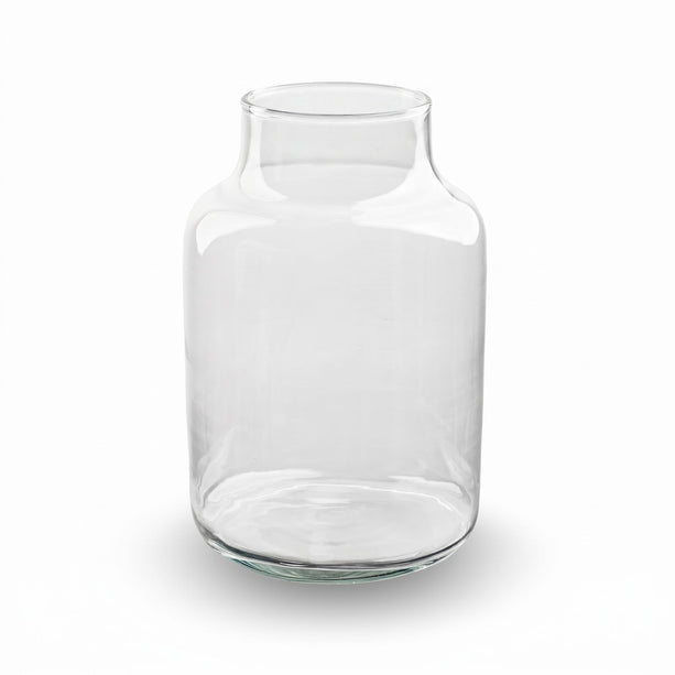 Fles ‘Milky’ - Gerecycled glas Ø 21,5 cm ↑ 30 cm