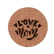 Persoonlijke LED kurk met gravering - 'LOVE MOM' of ♡