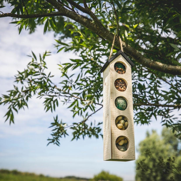 Vogelhuisjes en vogelvoer