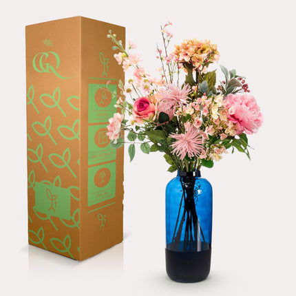 Kunstbloemen - Bouquet L - Pretty Pink - ↑ 89 cm