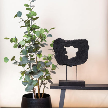 Kunstplant - Eucalyptus - Blauwe Gomboom - 140cm - 120 cm